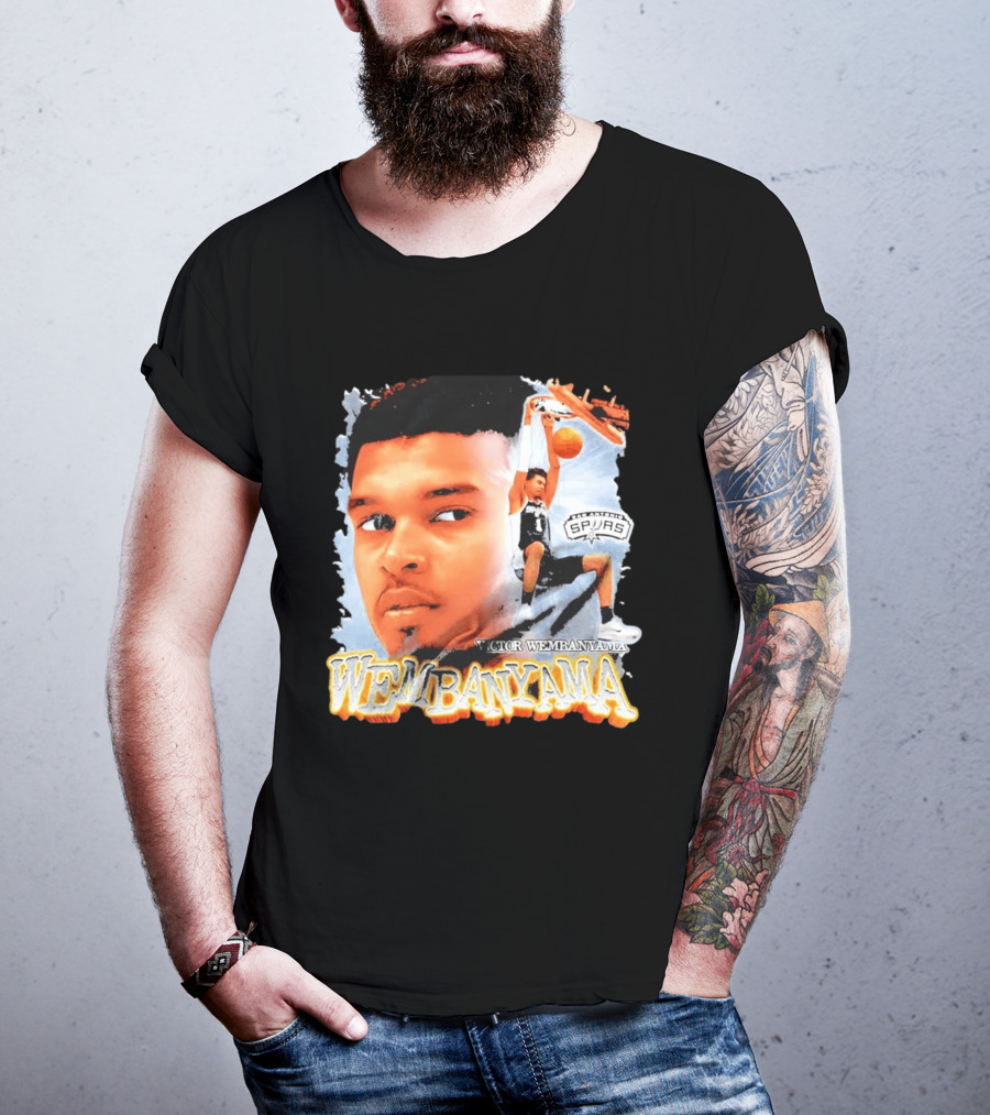 Victor Wembanyama San Antonio Spurs Basketball 2026 T-Shirt