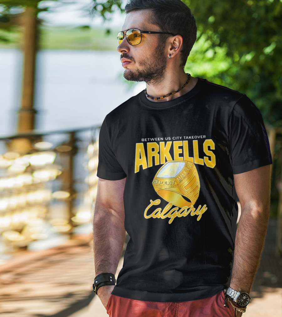 Arkells Between Us City Takeover 3 Peat Calgary T-Shirt