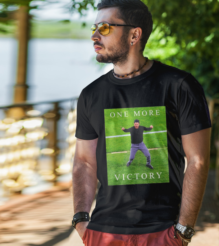 Arsenal Mikel Arteta One More Victory Celebration T-Shirt