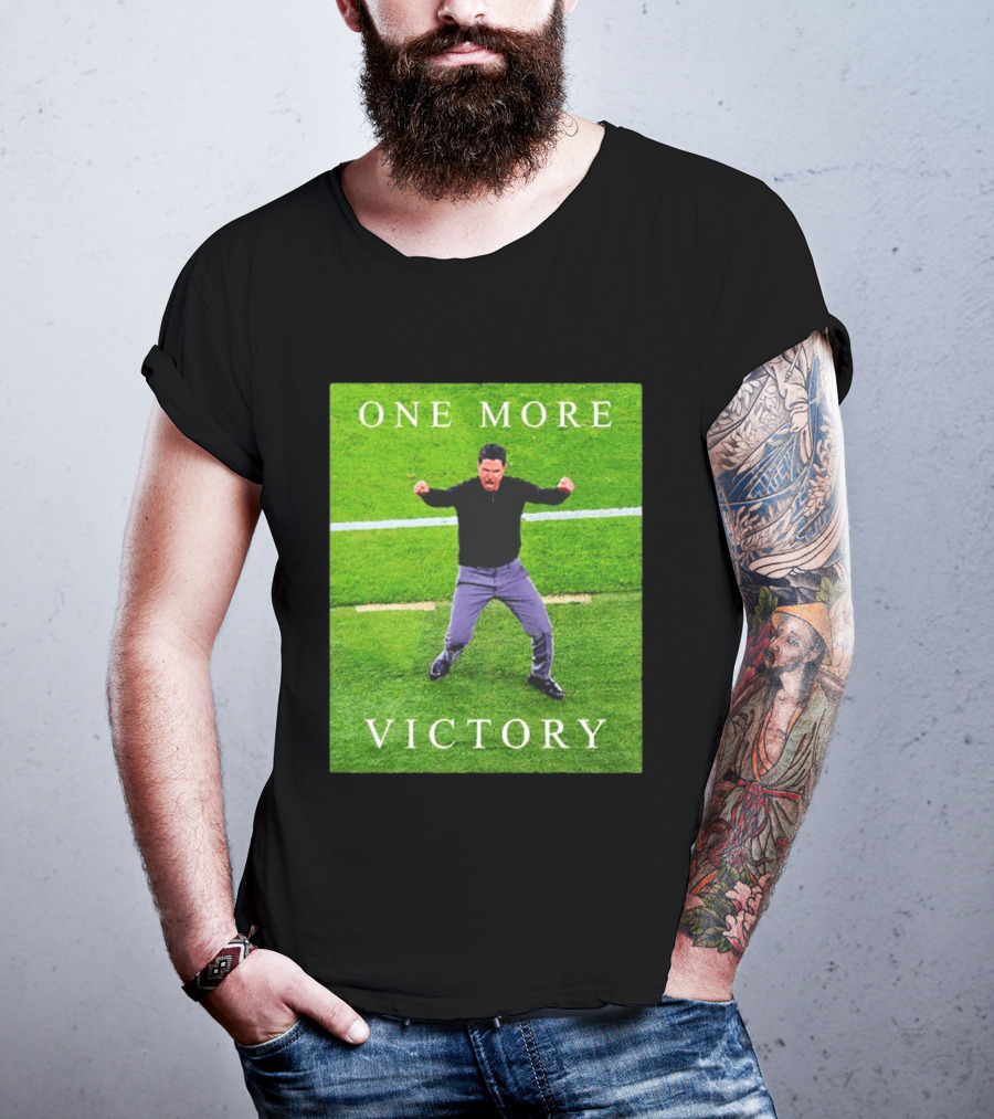 Arsenal Mikel Arteta One More Victory Celebration T-Shirt