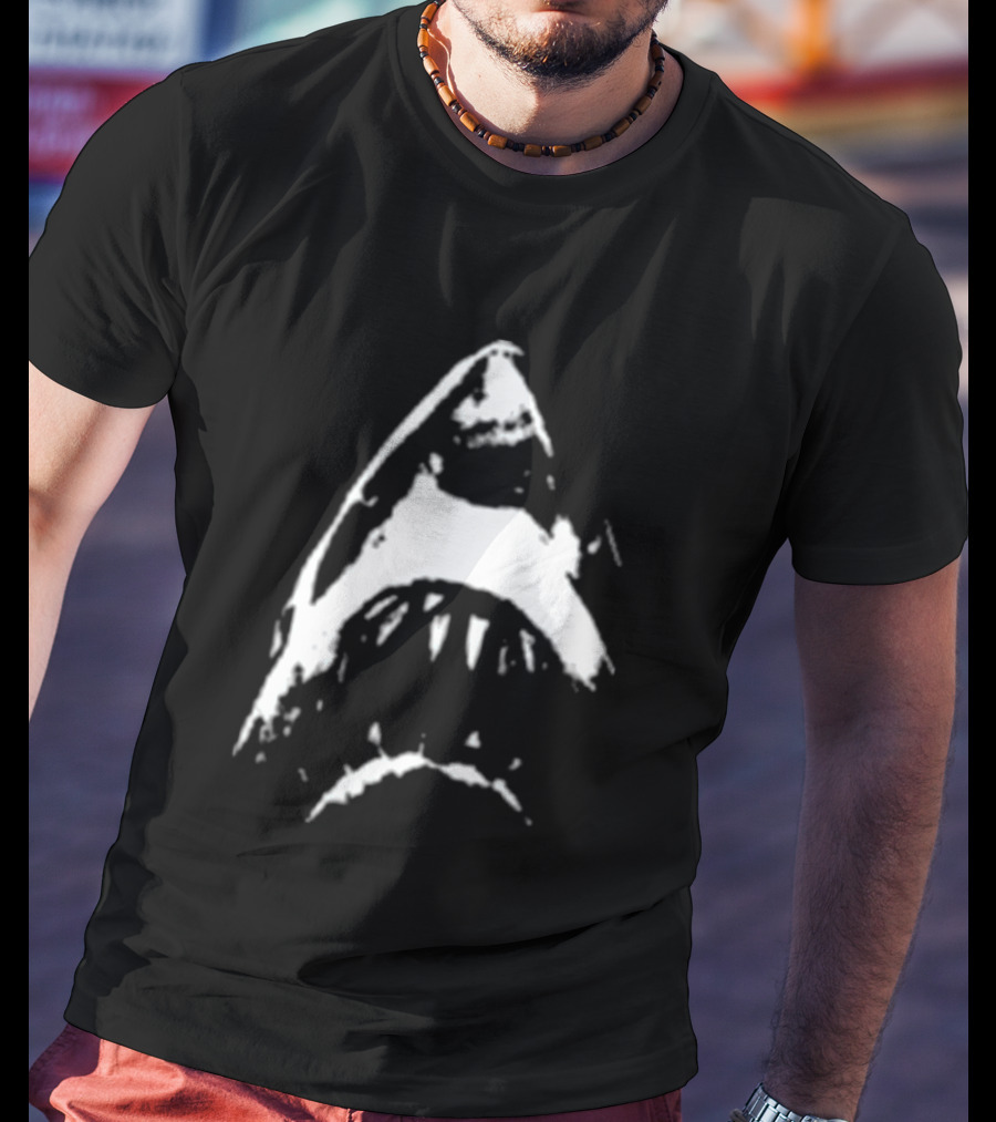 Out Of Time Studio Jaws Terror Promo Shark Teeth T-Shirt