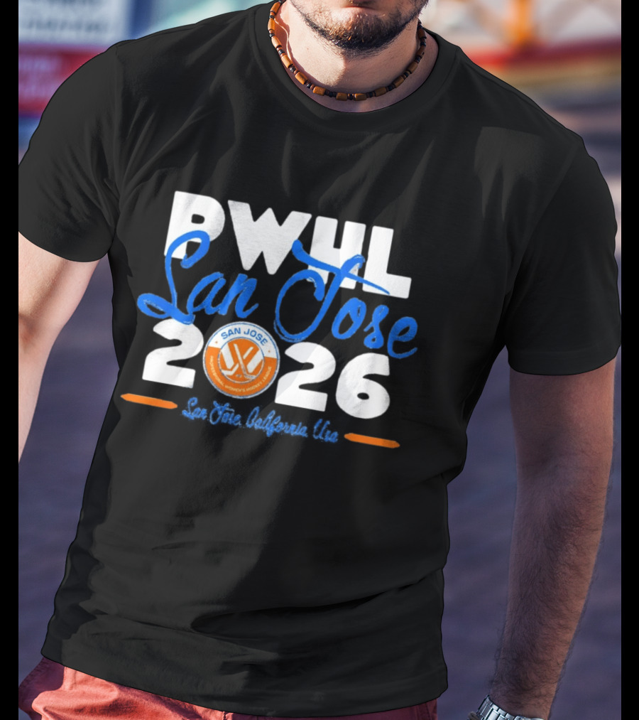 PWHL San Jose 2026 Professional Women's Hockey League California USA T-Shirt