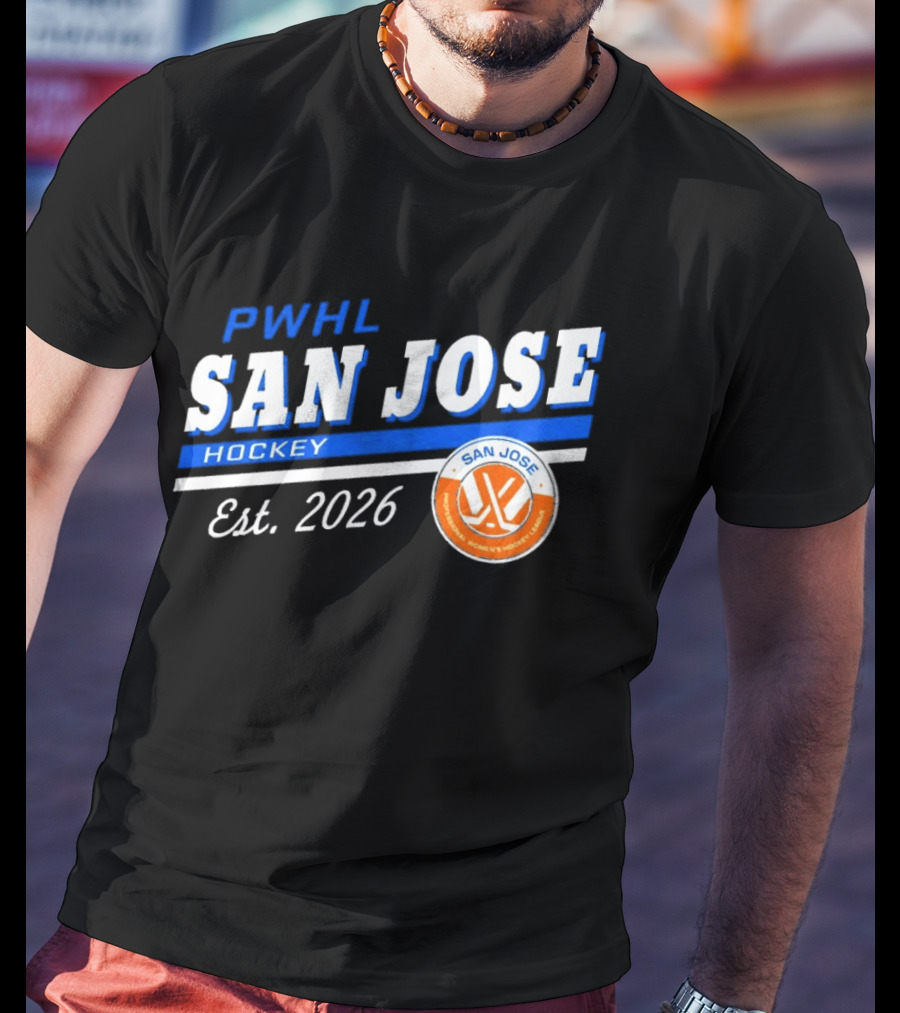 PWHL San Jose Hockey Est 2026 Women's Team T-Shirt