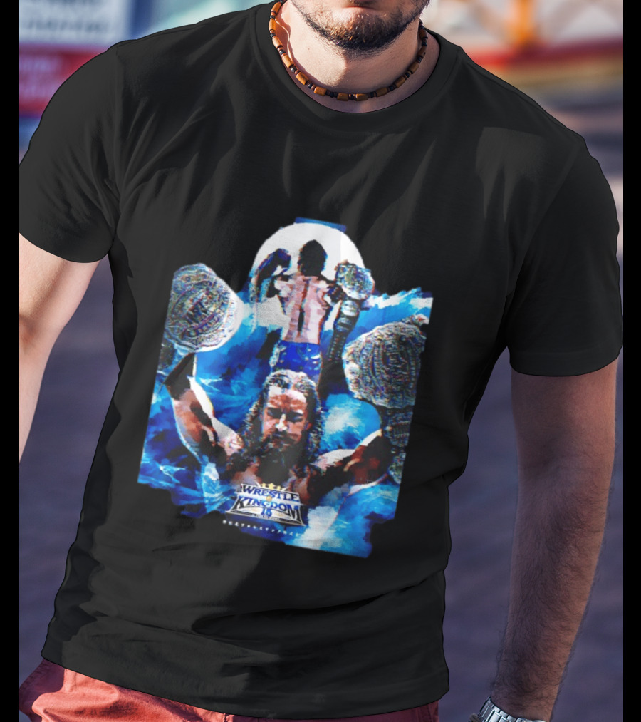 Wrestle Kingdom 15 Jay White Champion Victory T-Shirt