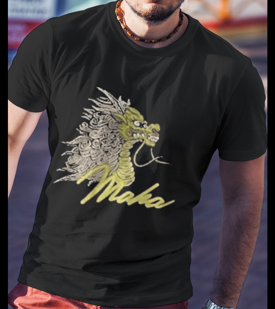 Shelflife Maharishi Year Of The Fire Dragon Motif Make T-Shirt