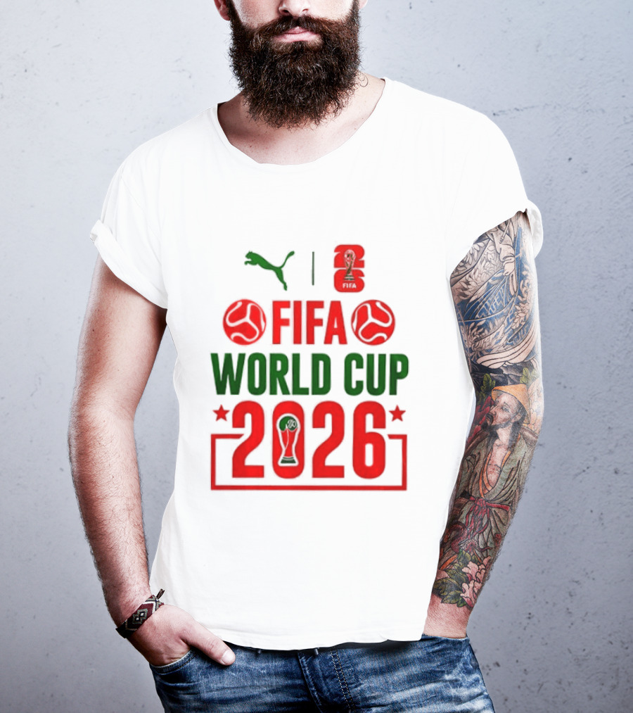 San Francisco 49ers X Goku Dragon Ball Z NFL Collaboration Puma FIFA World Cup 2026 T-Shirt
