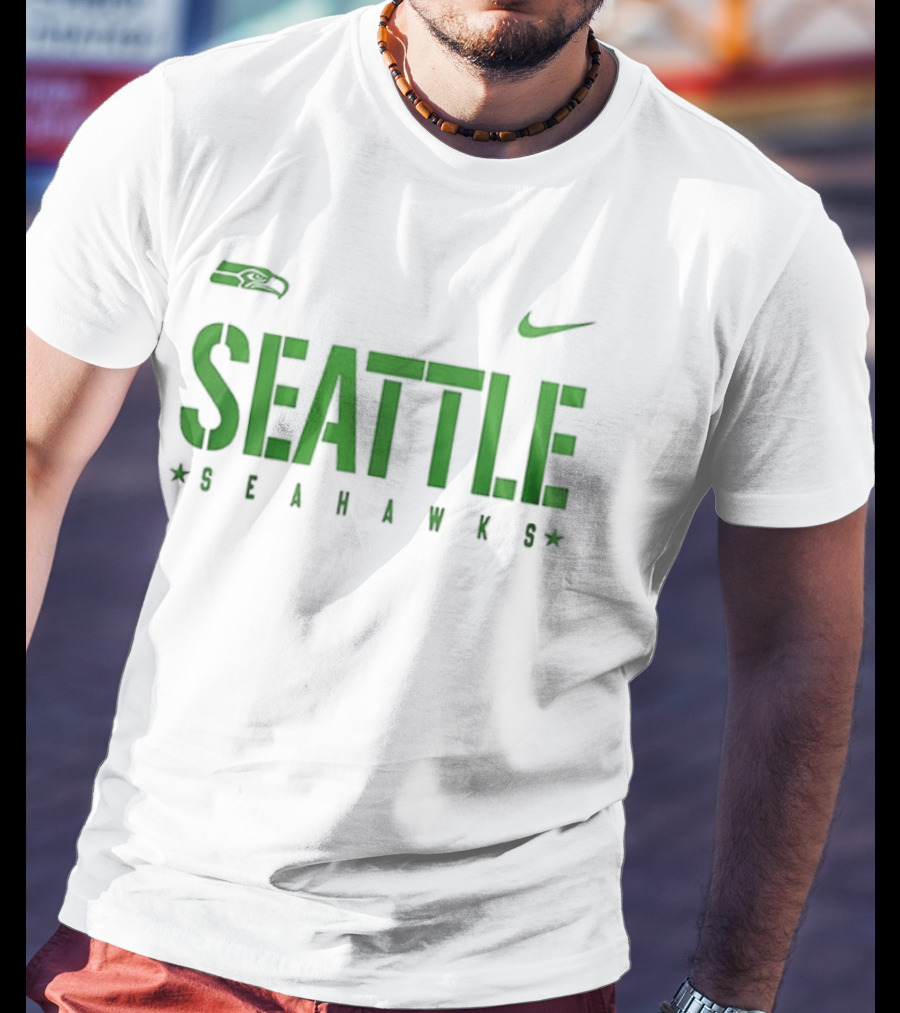 Seattle Seahawks 1790 U.S. Coast Guard Semper Paratus Always Ready Nike T-Shirt