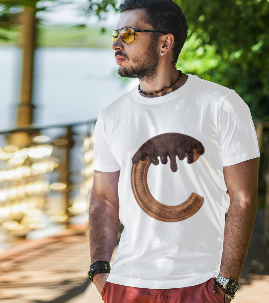 2026 Cubs Chocolate Dipped C Embroidery T-Shirt