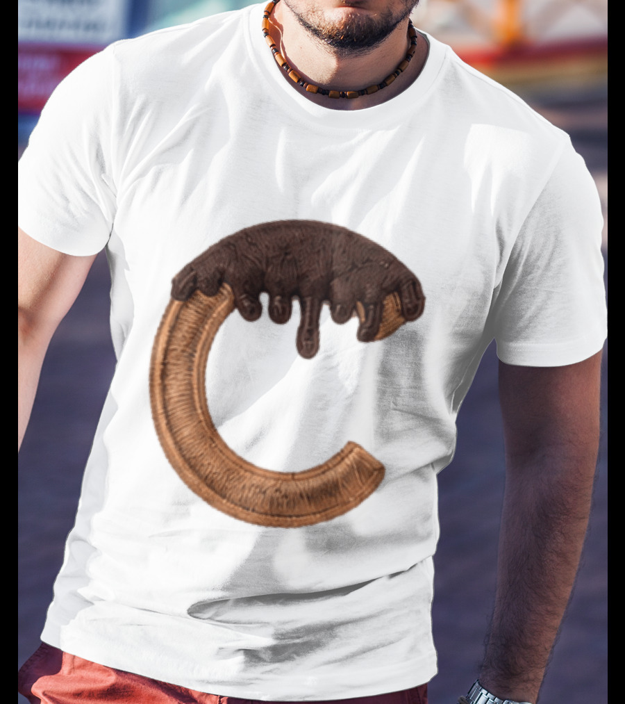 2026 Cubs Chocolate Dipped C Embroidery T-Shirt