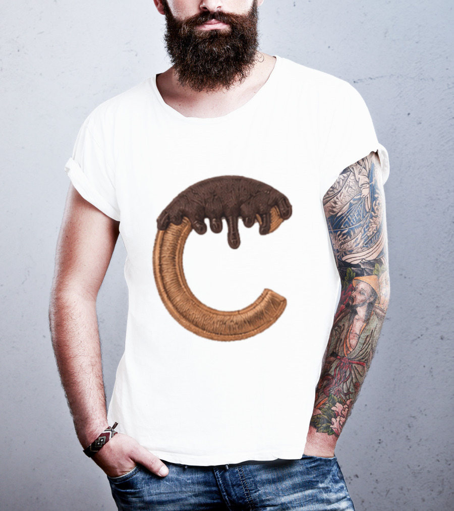 2026 Cubs Chocolate Dipped C Embroidery T-Shirt