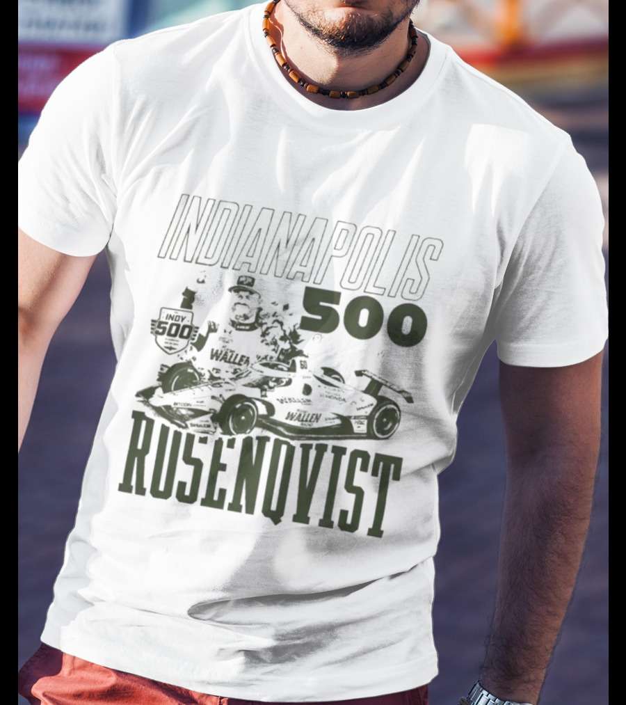 Indianapolis 500 Rosenqvist Racing Champion Car 2026 T-Shirt