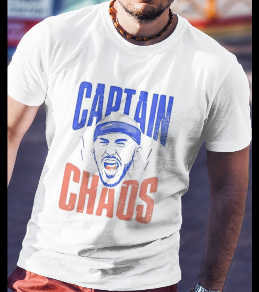 Alex Caruso Captain Chaos OKC Thunder NBA Basketball T-Shirt