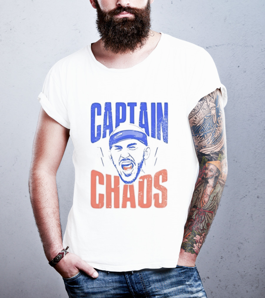 Alex Caruso Captain Chaos OKC Thunder NBA Basketball T-Shirt