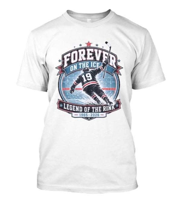 Forever On The Ice Legend Of The Rink 19 1965 2026 T-Shirt