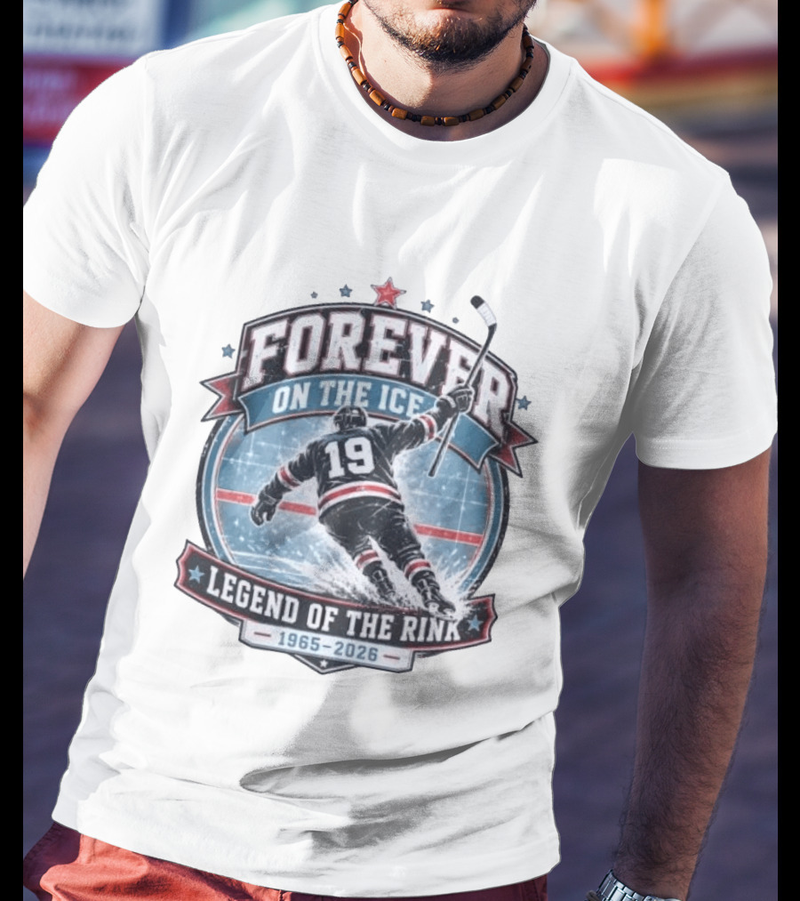 Forever On The Ice Legend Of The Rink 19 1965 2026 T-Shirt