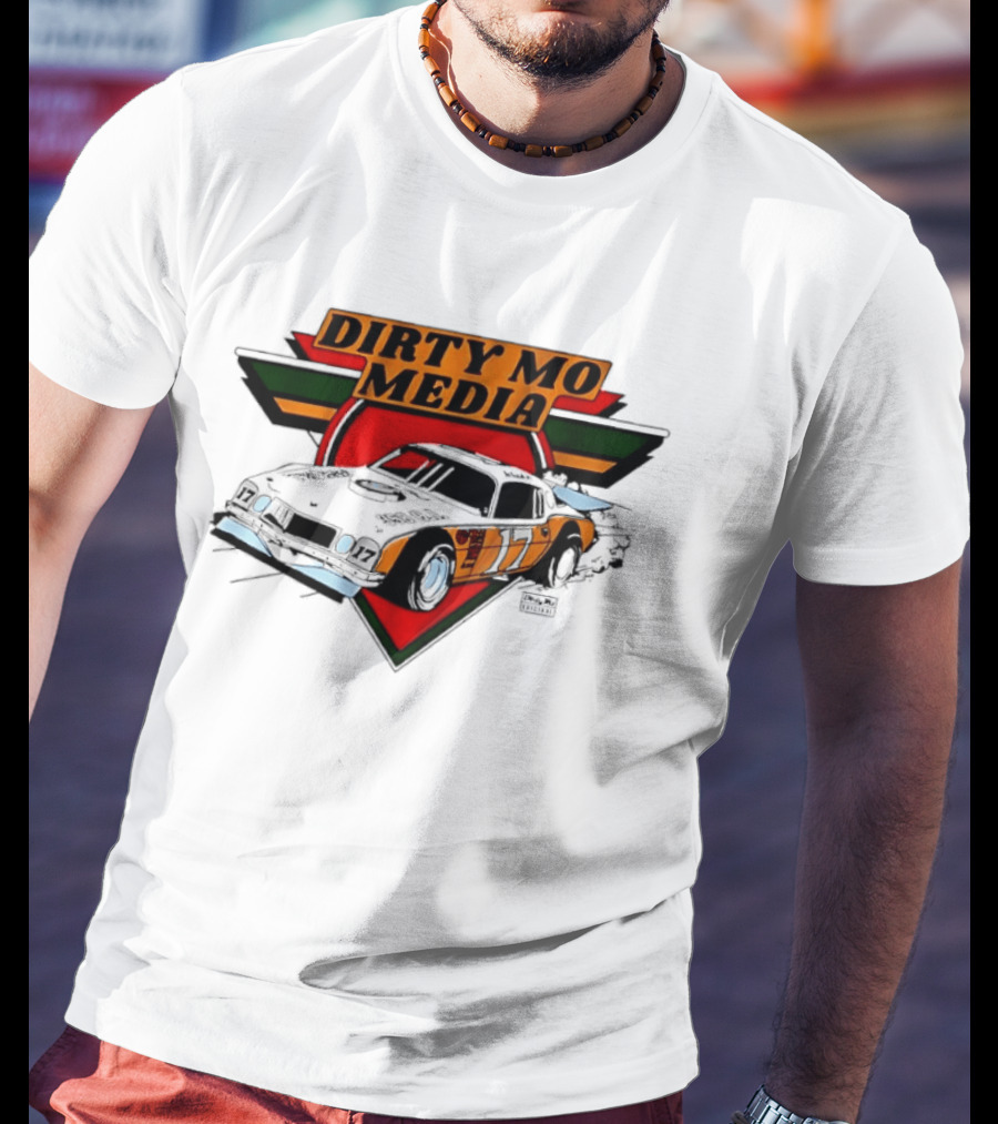 Dirty Mo Media NASCAR Stock Car Dale Earnhardt Jr. Original 17 350 CI T-Shirt