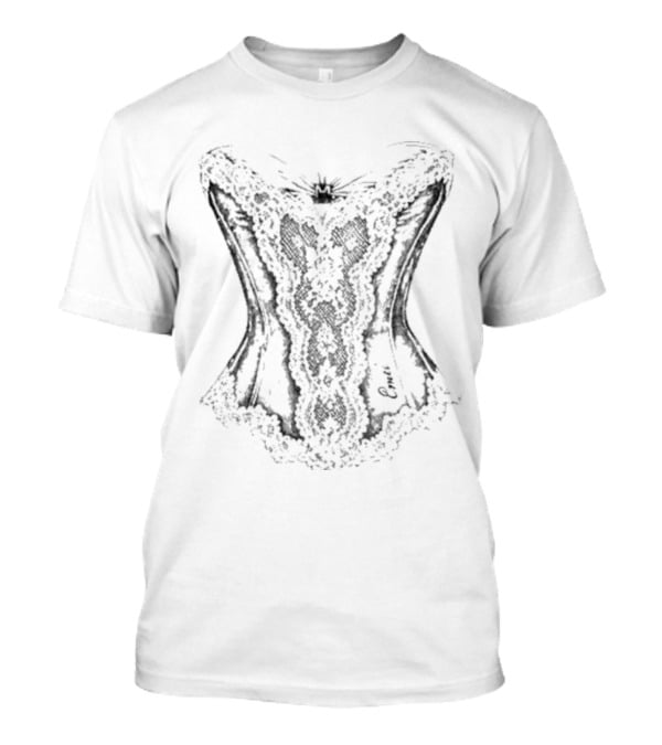 Emei Corset Victorian Lace Aesthetic T-Shirt