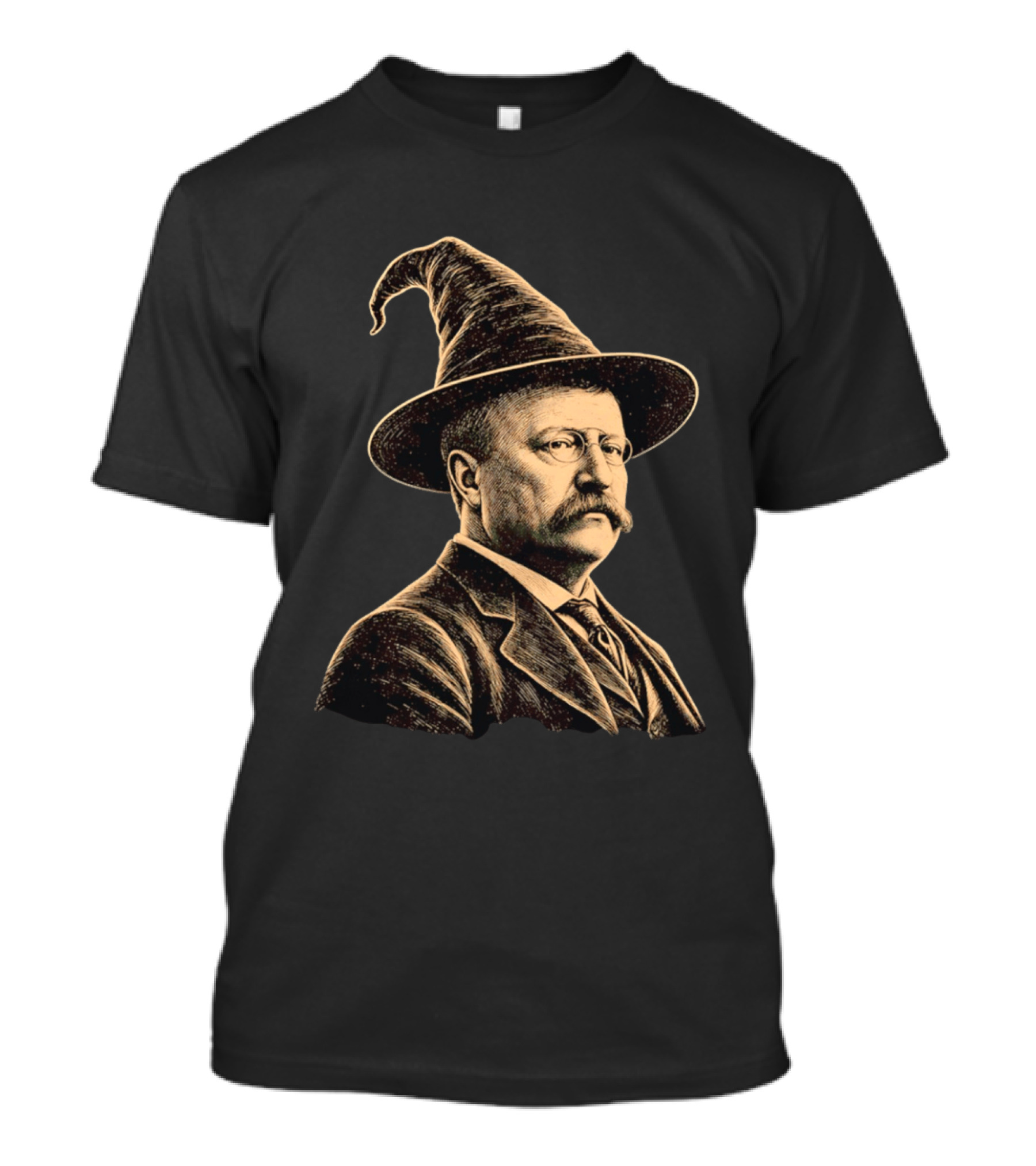 Theodore Roosevelt Wizard Hat T-Shirt