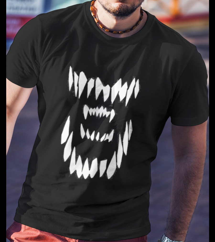 Alien It Takes Two To Mangle Iconic Zigzag T-Shirt
