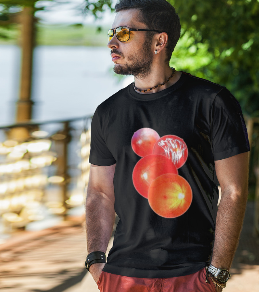 Gxllium Eyes Red Orbs Vision Sphere T-Shirt