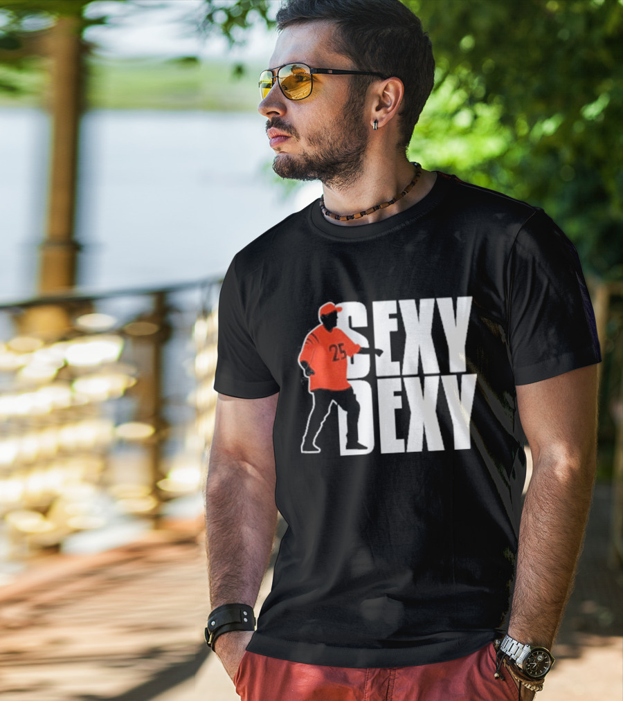 Sexy Dexy 25 Bold Sports Figure T-Shirt