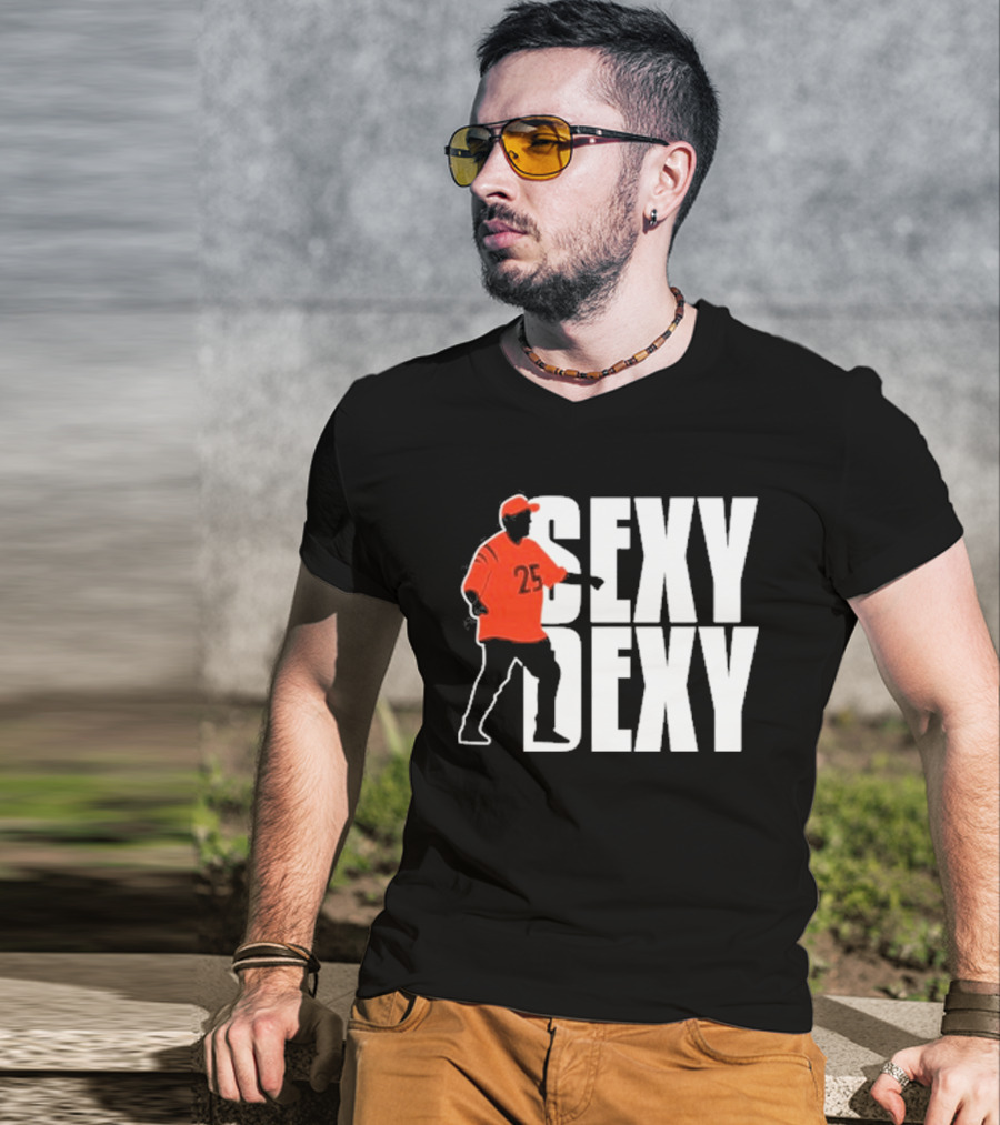 Sexy Dexy 25 Bold Sports Figure T-Shirt
