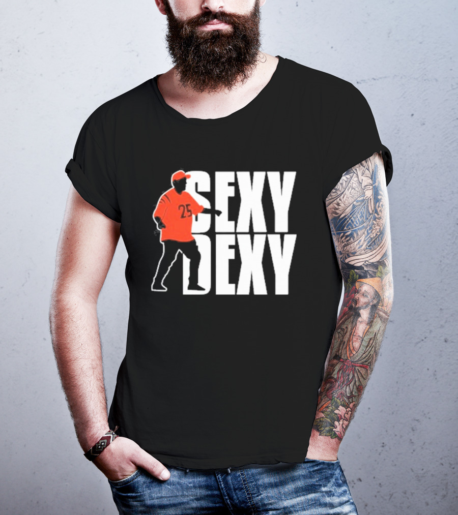Sexy Dexy 25 Bold Sports Figure T-Shirt