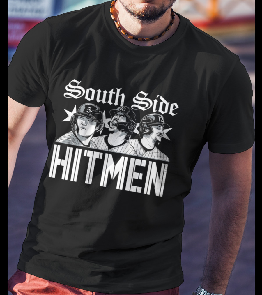 South Side Hitmen Baseball Tribute With Players And Stars T-Shirt