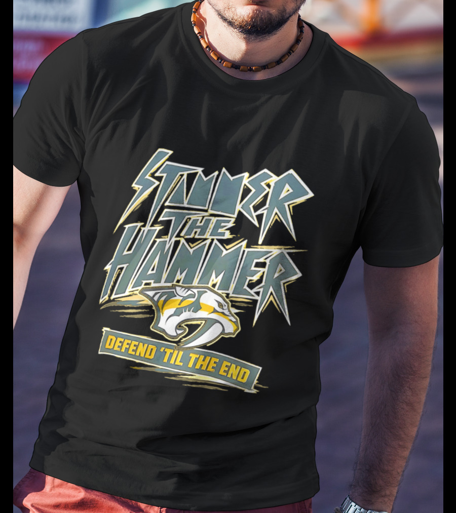 Stunner The Hammer Defend 'Til The End Predators T-Shirt