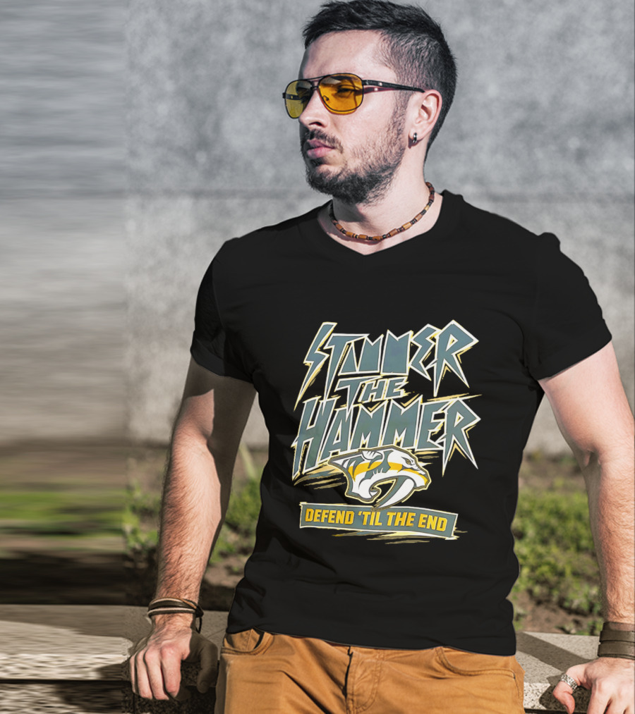Stunner The Hammer Defend 'Til The End Predators T-Shirt