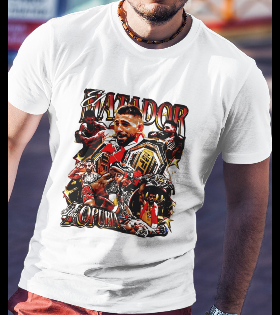 El Matador Ilia Topuria UFC Champion Fighter T-Shirt