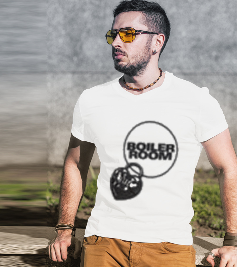 Paris Lovers Boiler Room Heart Lock T-Shirt