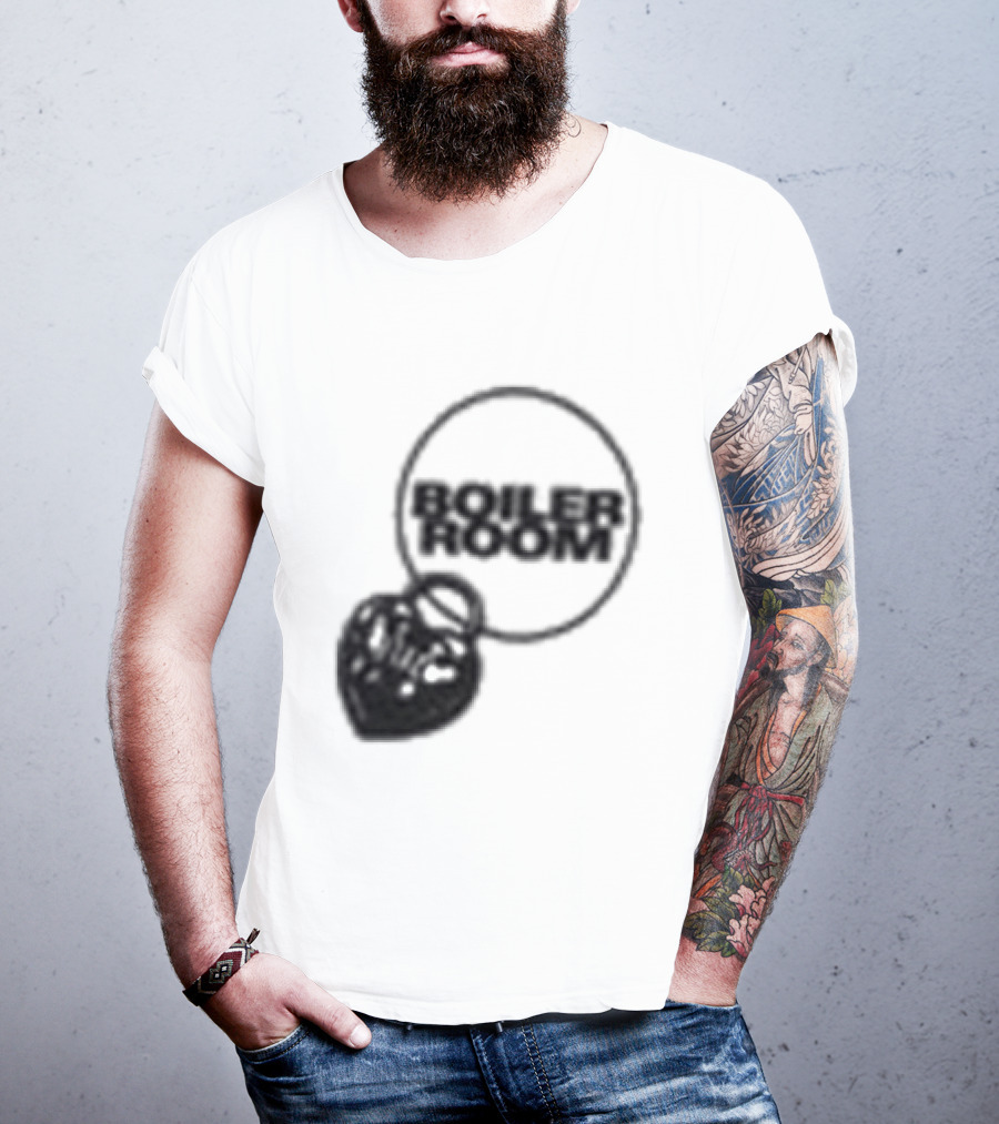 Paris Lovers Boiler Room Heart Lock T-Shirt