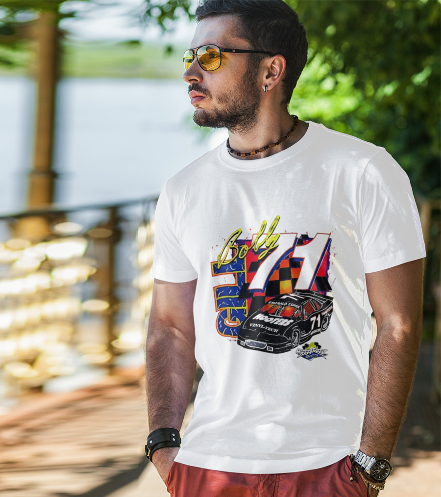 Bobby Allison 71 Hooters NASCAR Sarasota Florida 1959 Racing Car T-Shirt