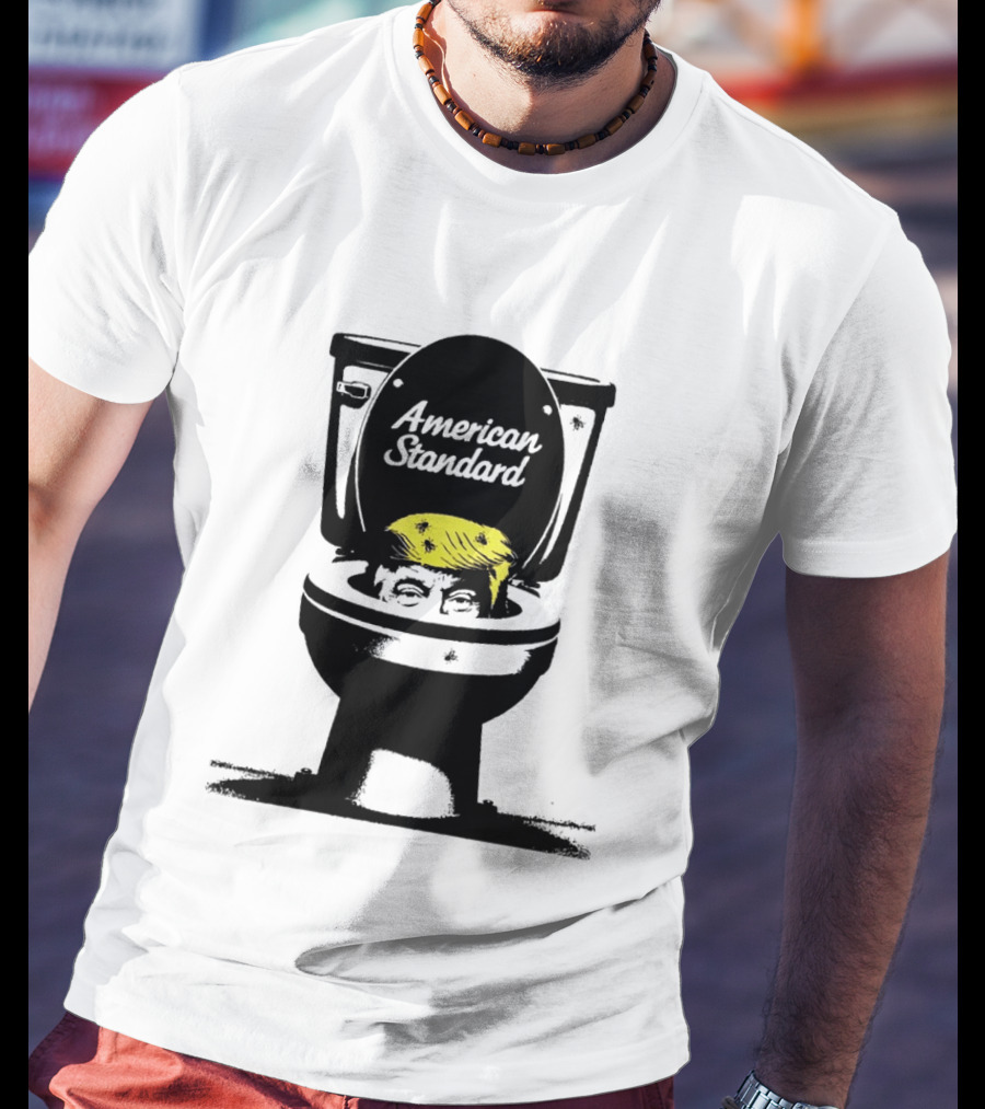 American Standard Donald Trump Toilet Humor T-Shirt