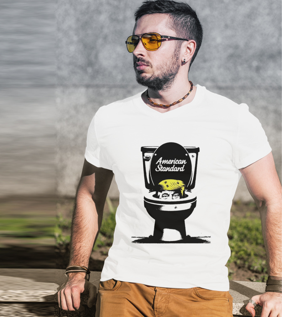 American Standard Donald Trump Toilet Humor T-Shirt