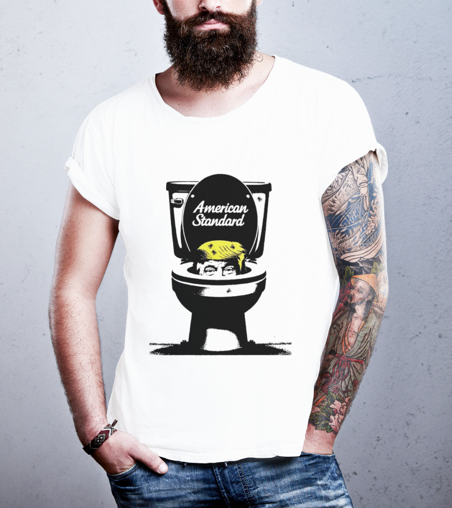 American Standard Donald Trump Toilet Humor T-Shirt