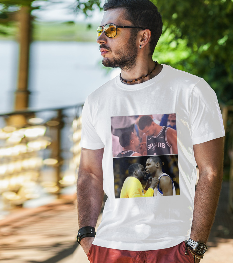 Wemby Keldon Johnson Spurs Draymond Meme Recreation T-Shirt