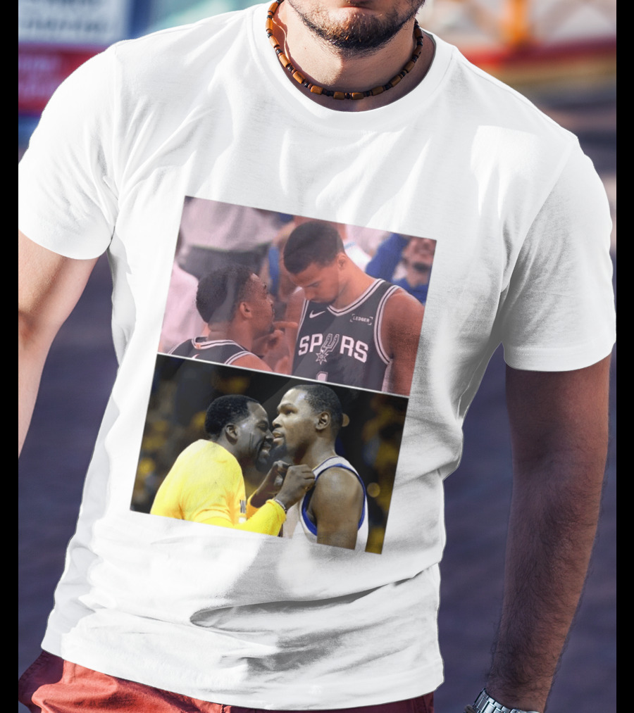 Wemby Keldon Johnson Spurs Draymond Meme Recreation T-Shirt