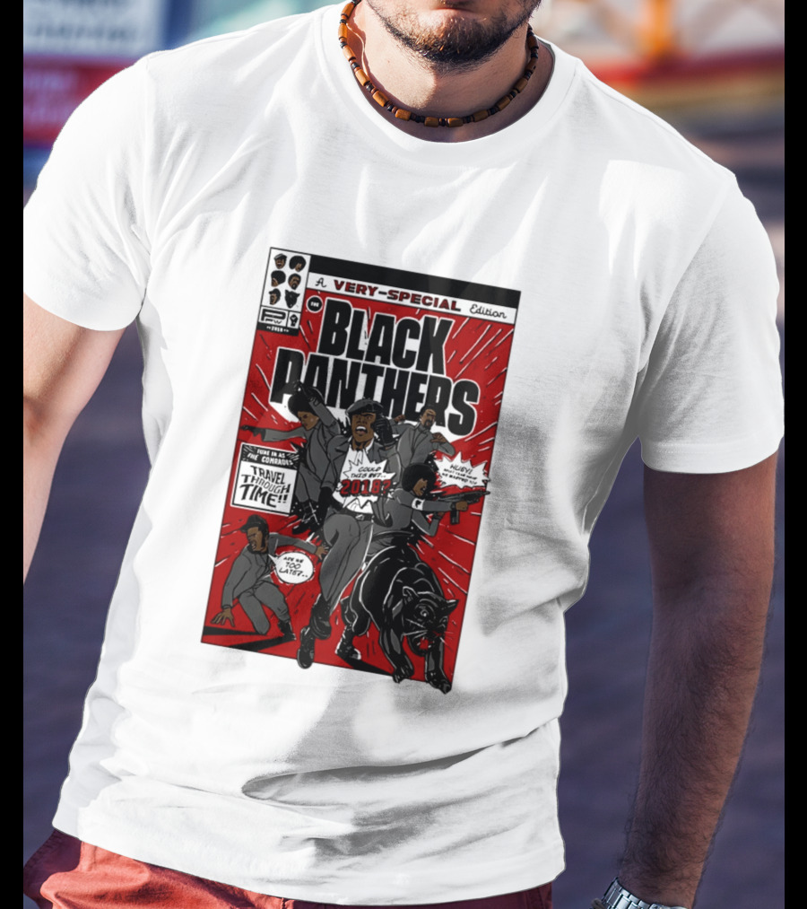 A Very Special Edition The Black Panthers Travel Through Time 2018 T-Shirt