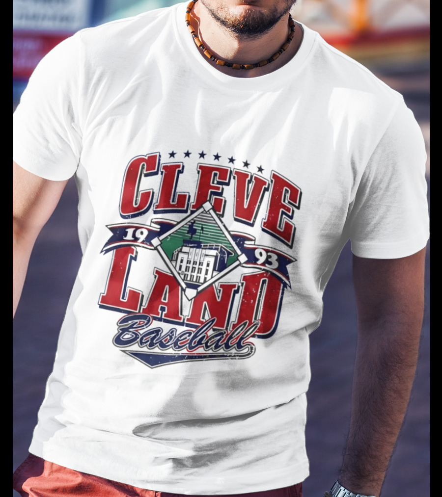 Cleve Land 1993 Baseball Vintage Collectible T-Shirt