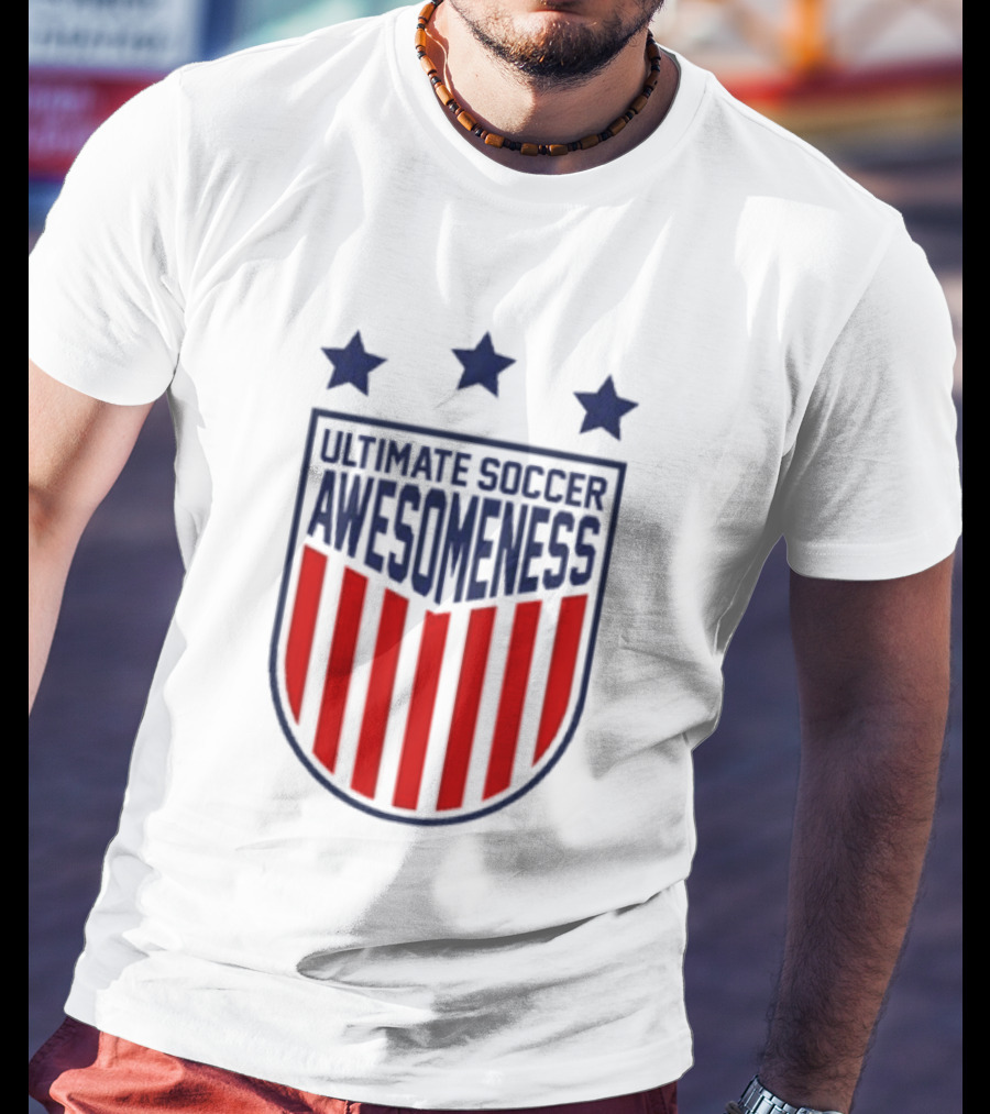 Ultimate Soccer Awesomeness Stars Stripes T-Shirt