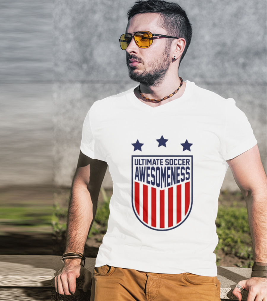 Ultimate Soccer Awesomeness Stars Stripes T-Shirt