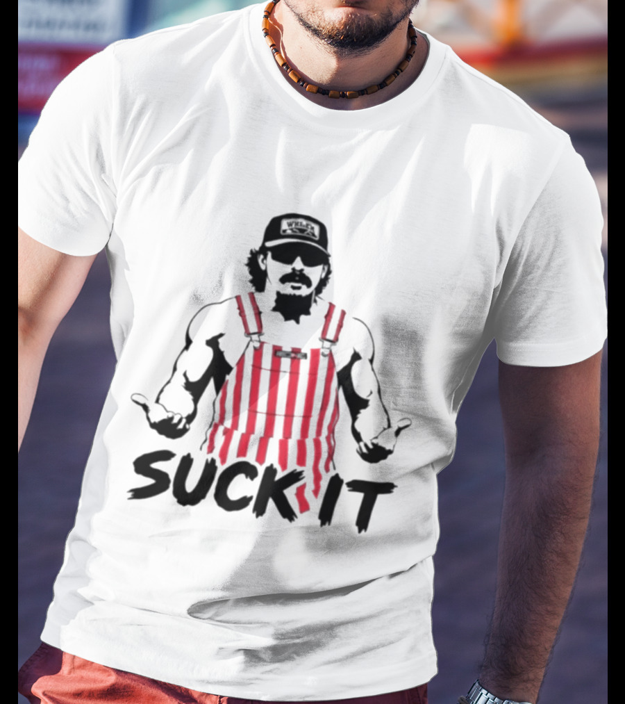 Wheeler Walker Jr Suck It Outlaw Country Music Dirty Comedian T-Shirt