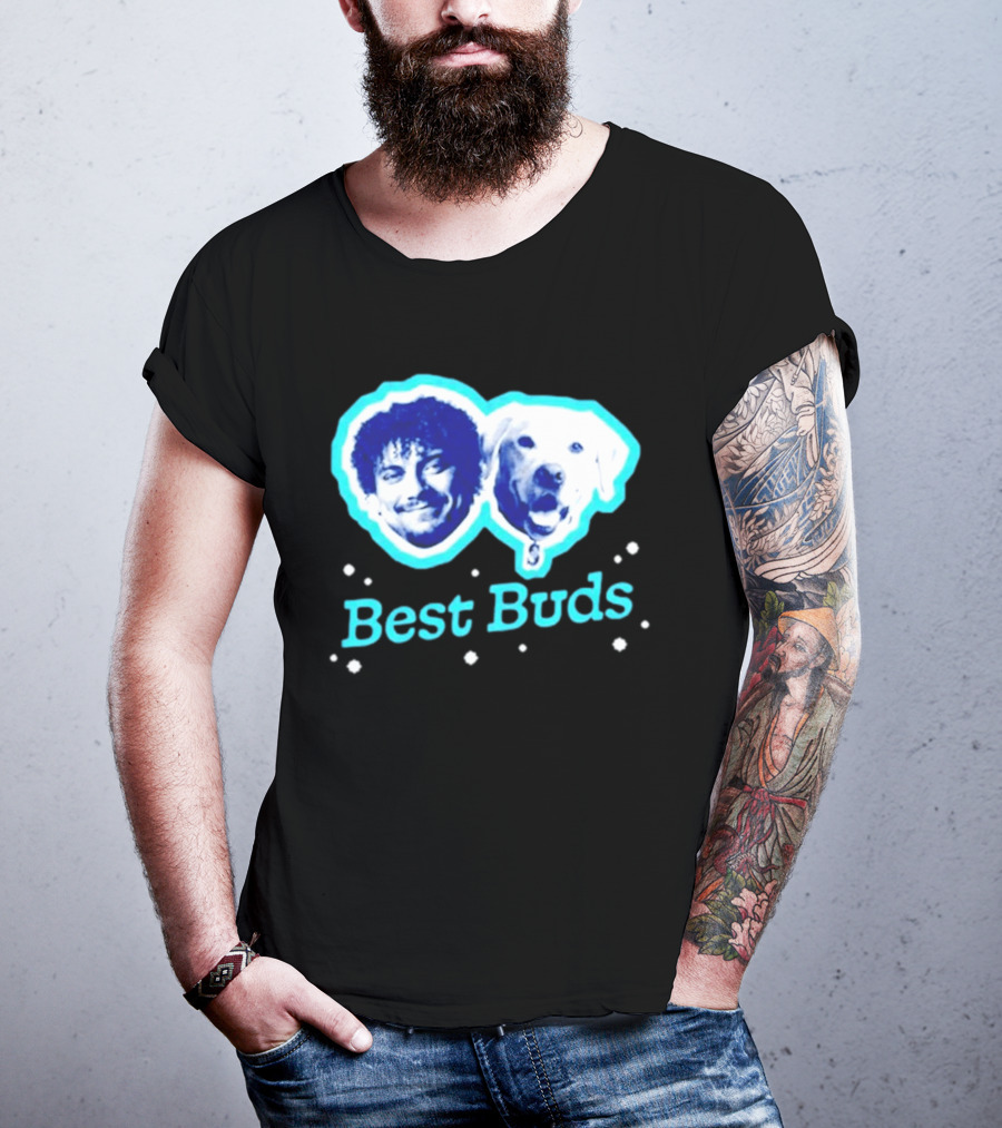 Best Buds Human And Dog Friendship T-Shirt
