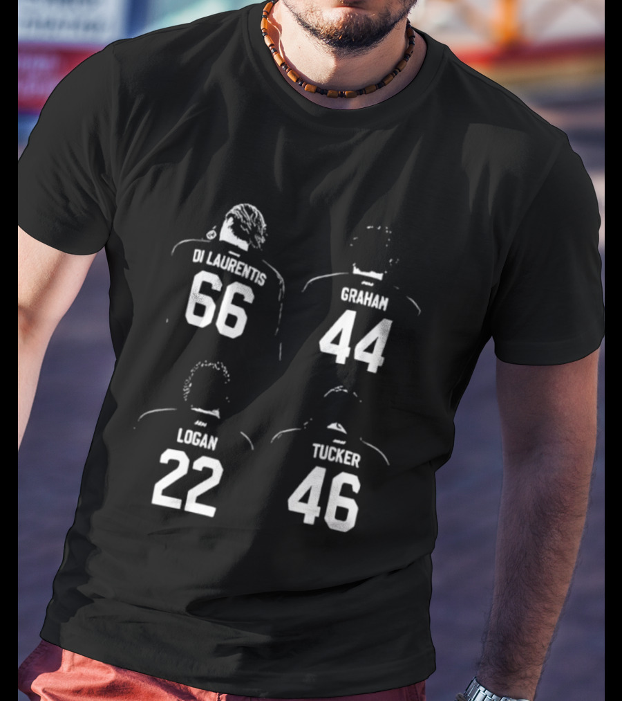 Di Laurentis 66 Graham 44 Logan 22 Tucker 46 Sports Fan Collection T-Shirt