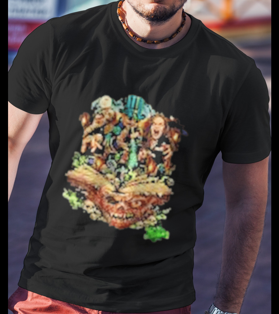 The Necronomicon Outbreak JCW Voodoo Graveyard Horror Skull Book T-Shirt