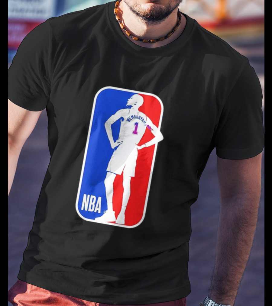 NBA Victor Wembanyama Number 1 Player T-Shirt