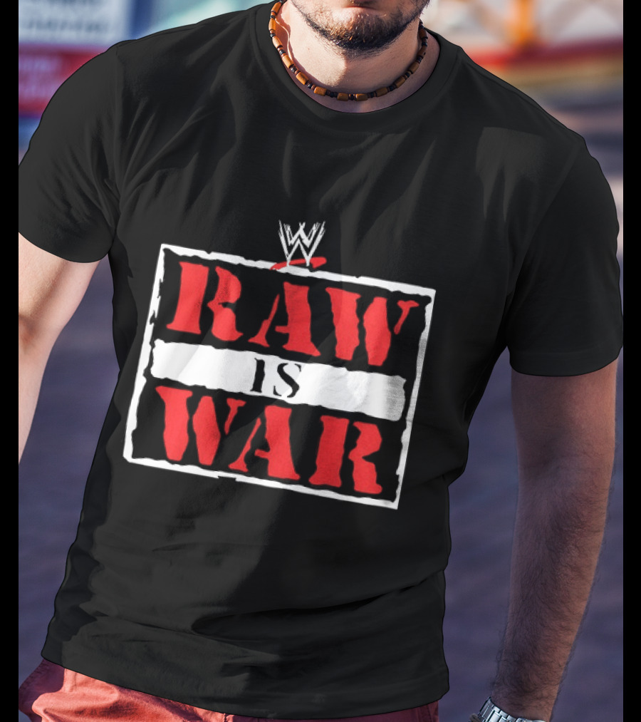 WWE Raw Is War Iconic Wrestling Brand T-Shirt