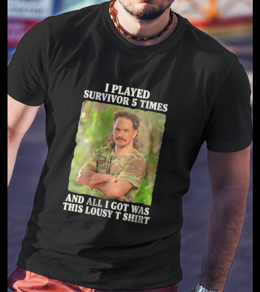 I Played Survivor 5 Times Ozzy Lusth All I Got Was This Lousy T-Shirt